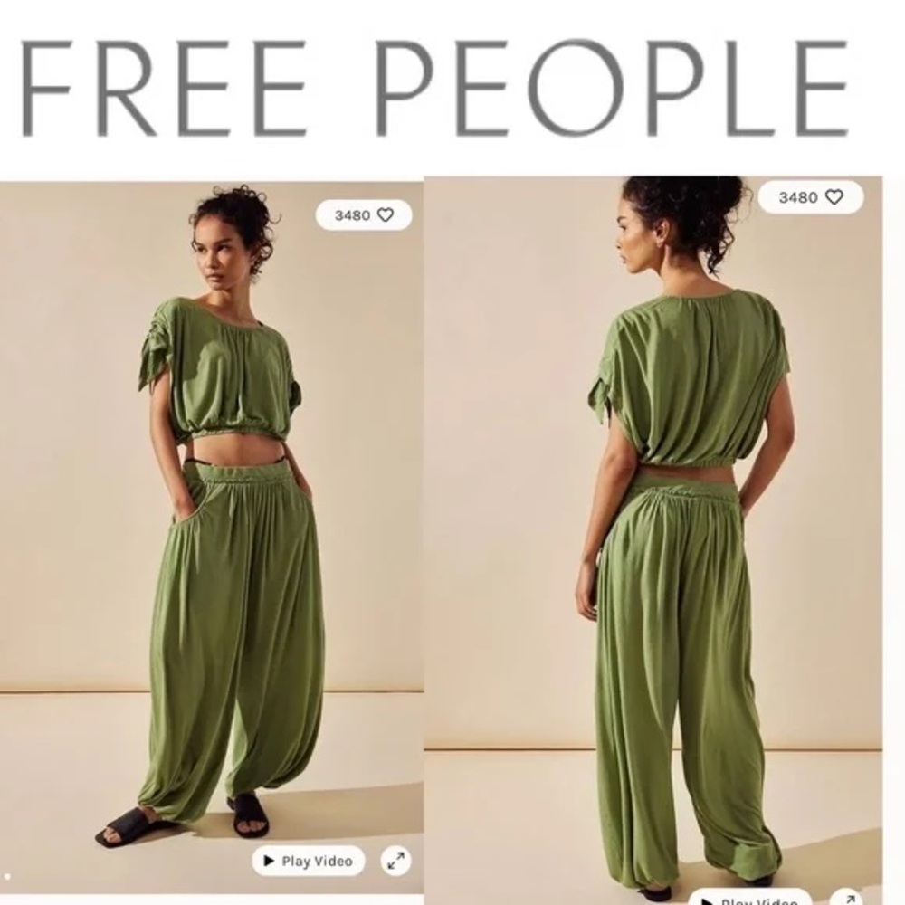 FREE PEOPLE BEACH TWO PIECE SET
